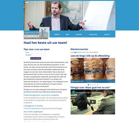 Dijkstra Consult website homepage